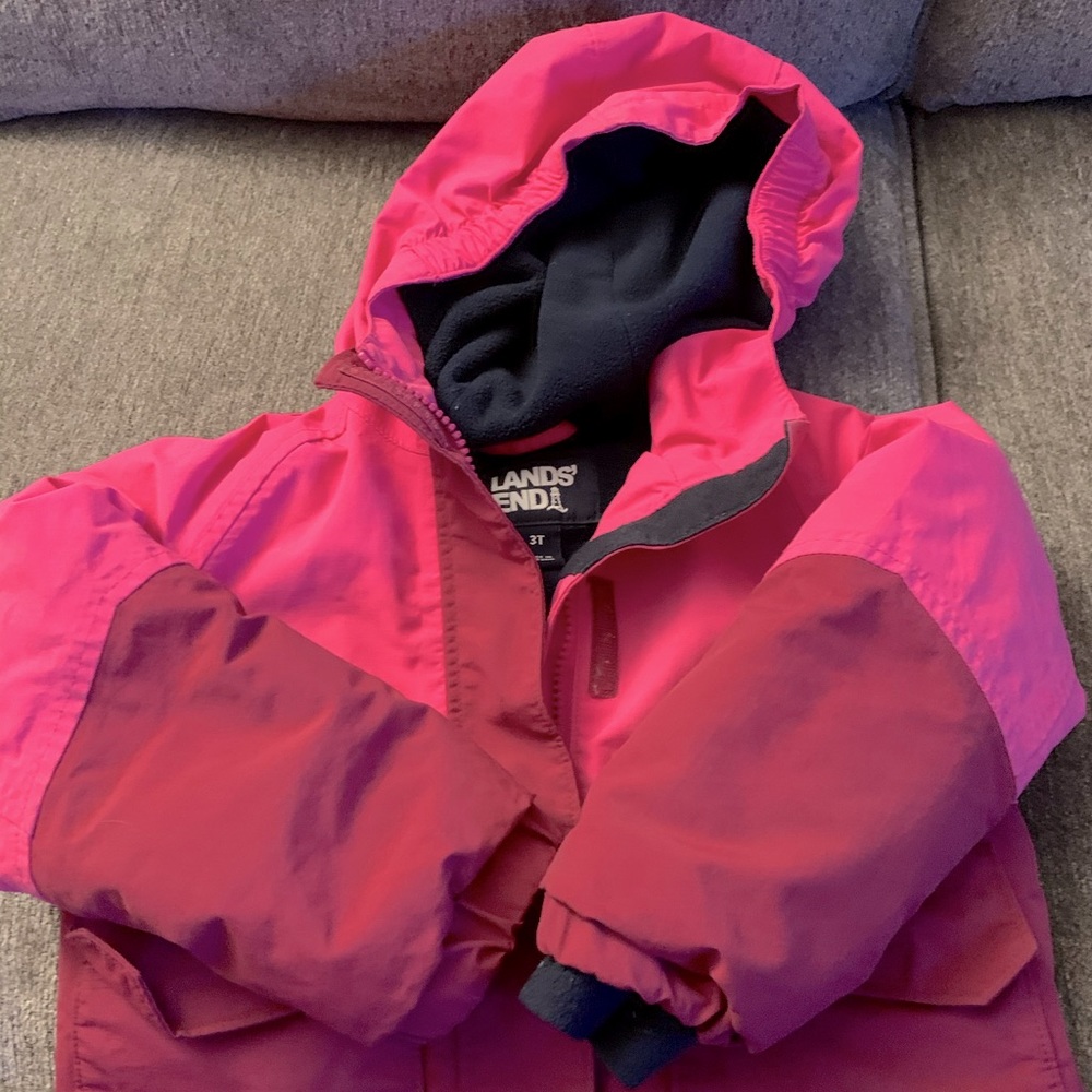 Toddler Lands End winter squall jacket